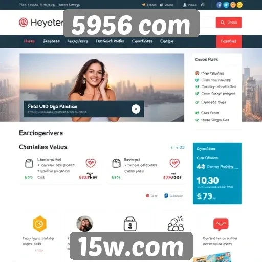 Análise das principais características do site 5956 com